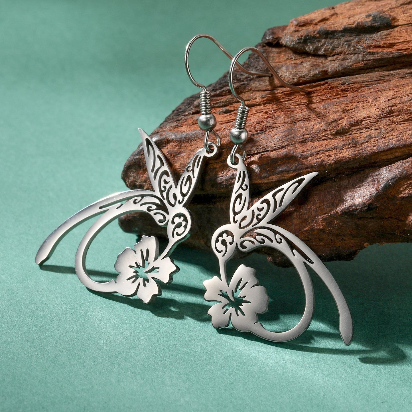 Hummingbird Bloom Earrings