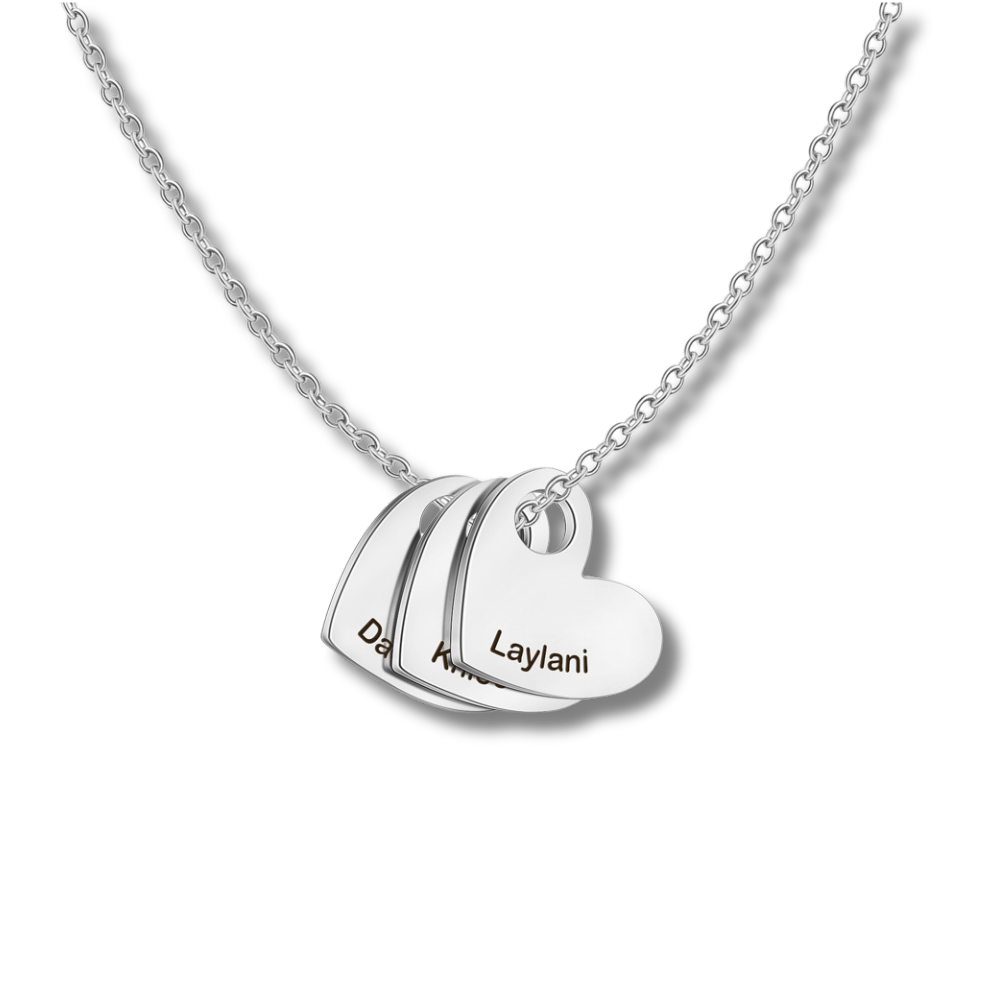 Personalized Heart Name Necklace