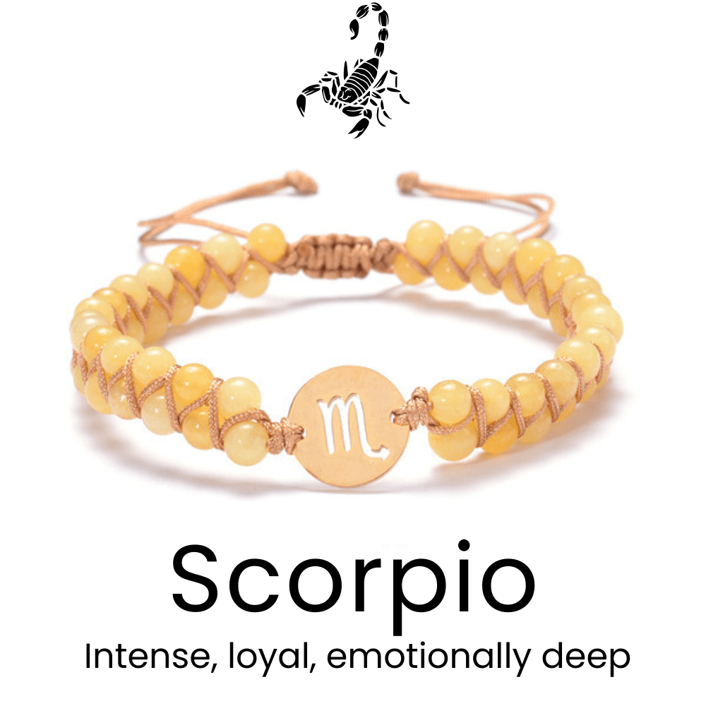 Braided Constellation Zodiac Bracelet