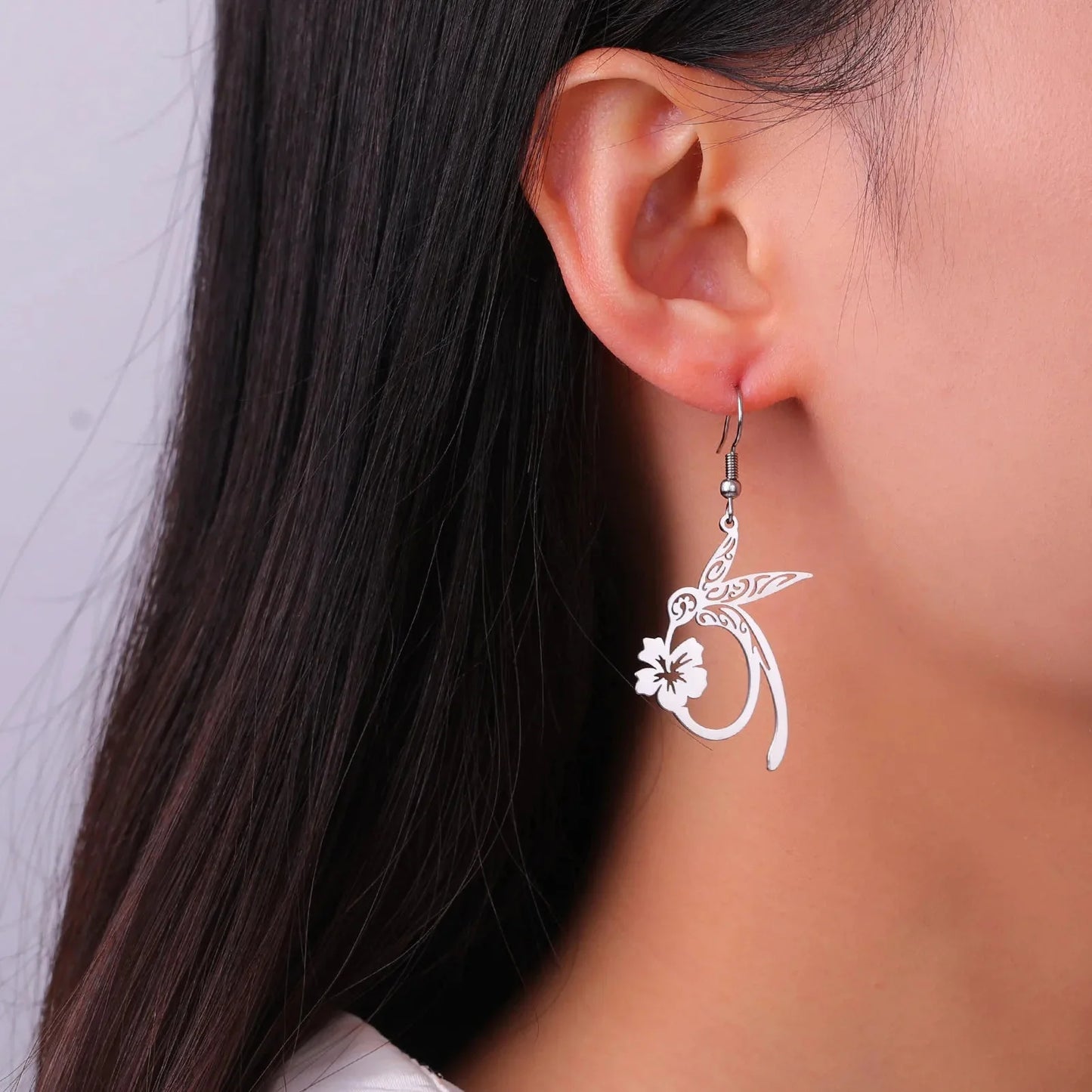Hummingbird Bloom Earrings
