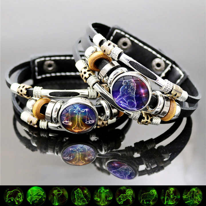 NightGlow Luminous Zodiac Bracelet