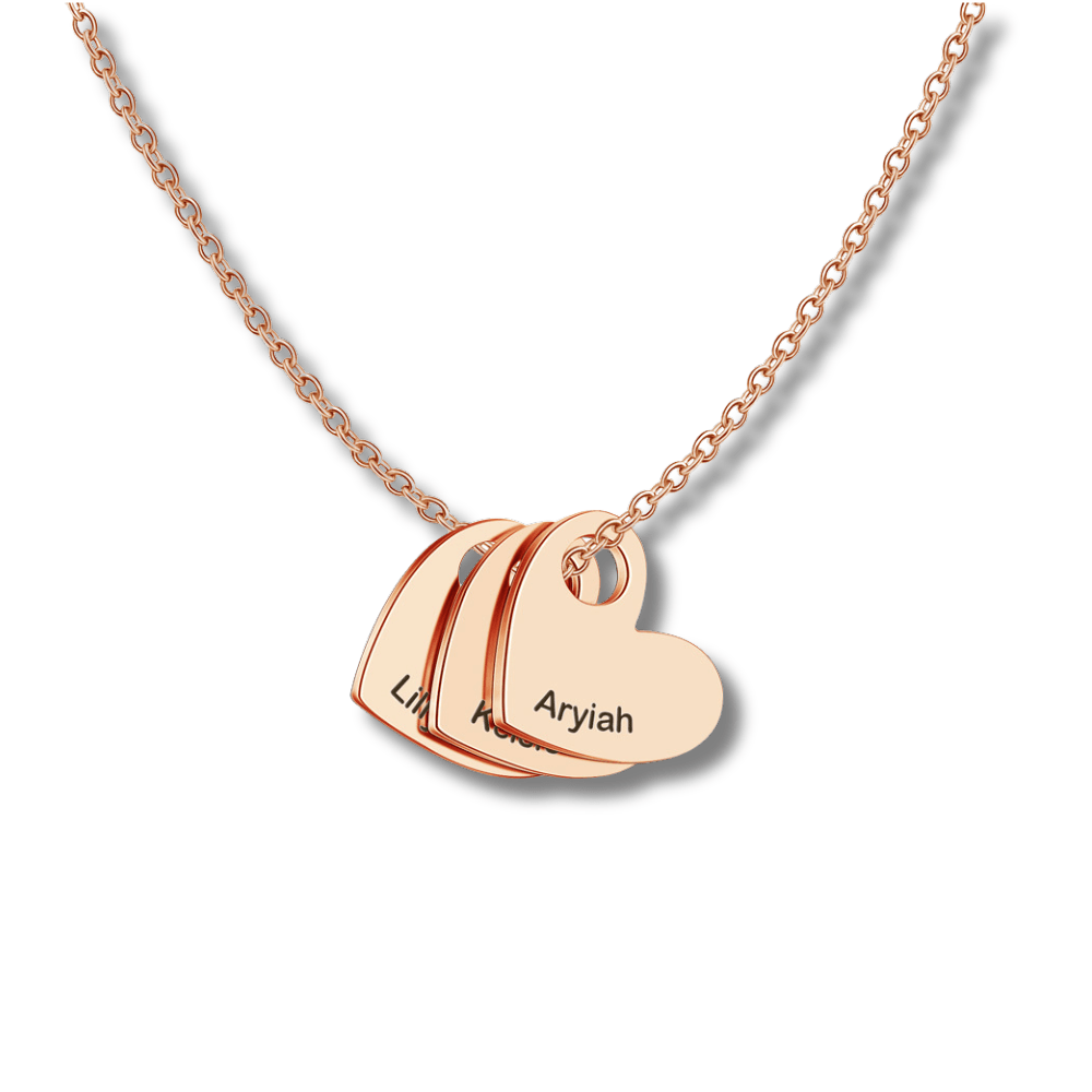 Personalized Heart Name Necklace