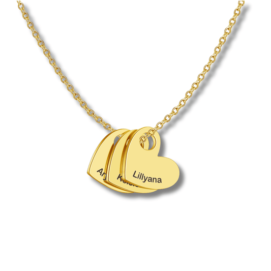 Personalized Heart Name Necklace