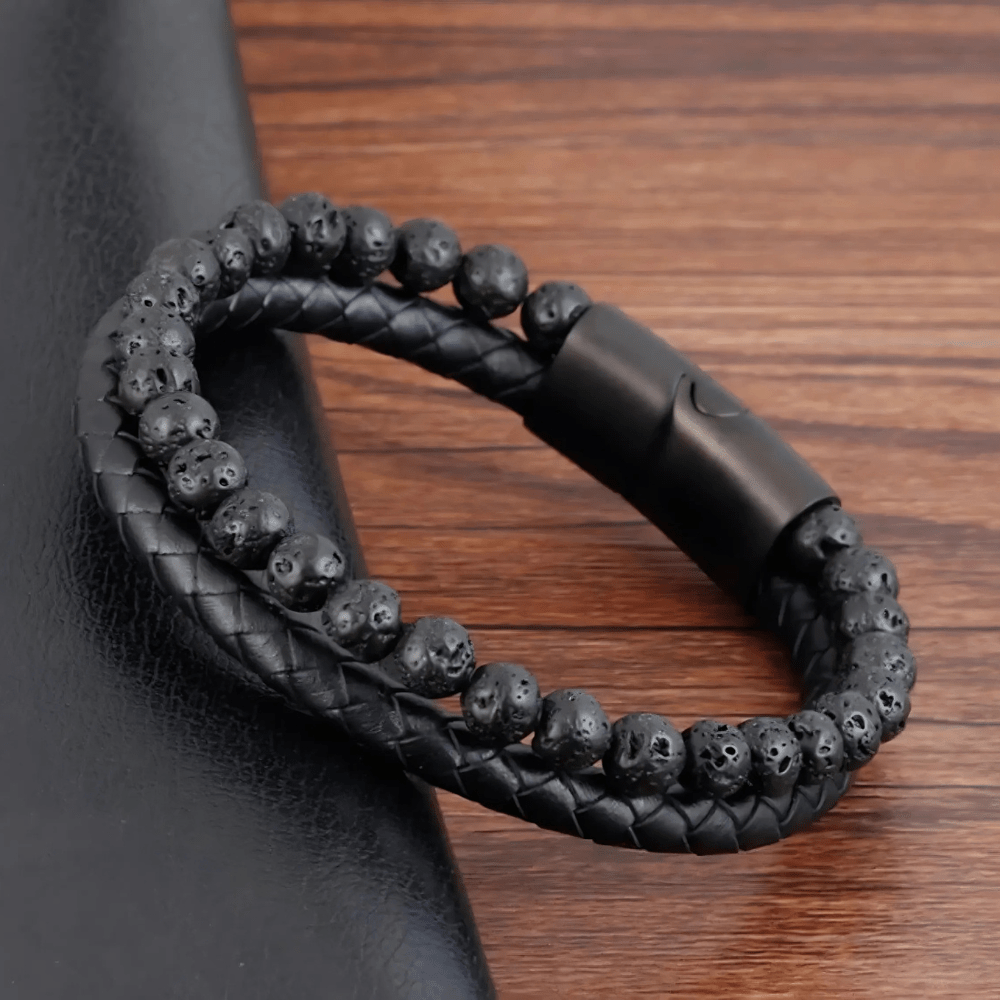 Volcanic Stone Magnetic Bracelet